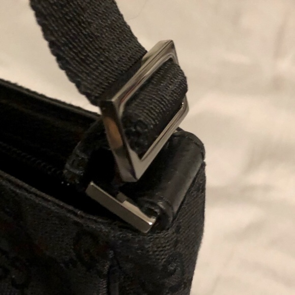 Vintage Gucci Jacquard Monogram Mini Shoulder Bag - Picture 5 of 13